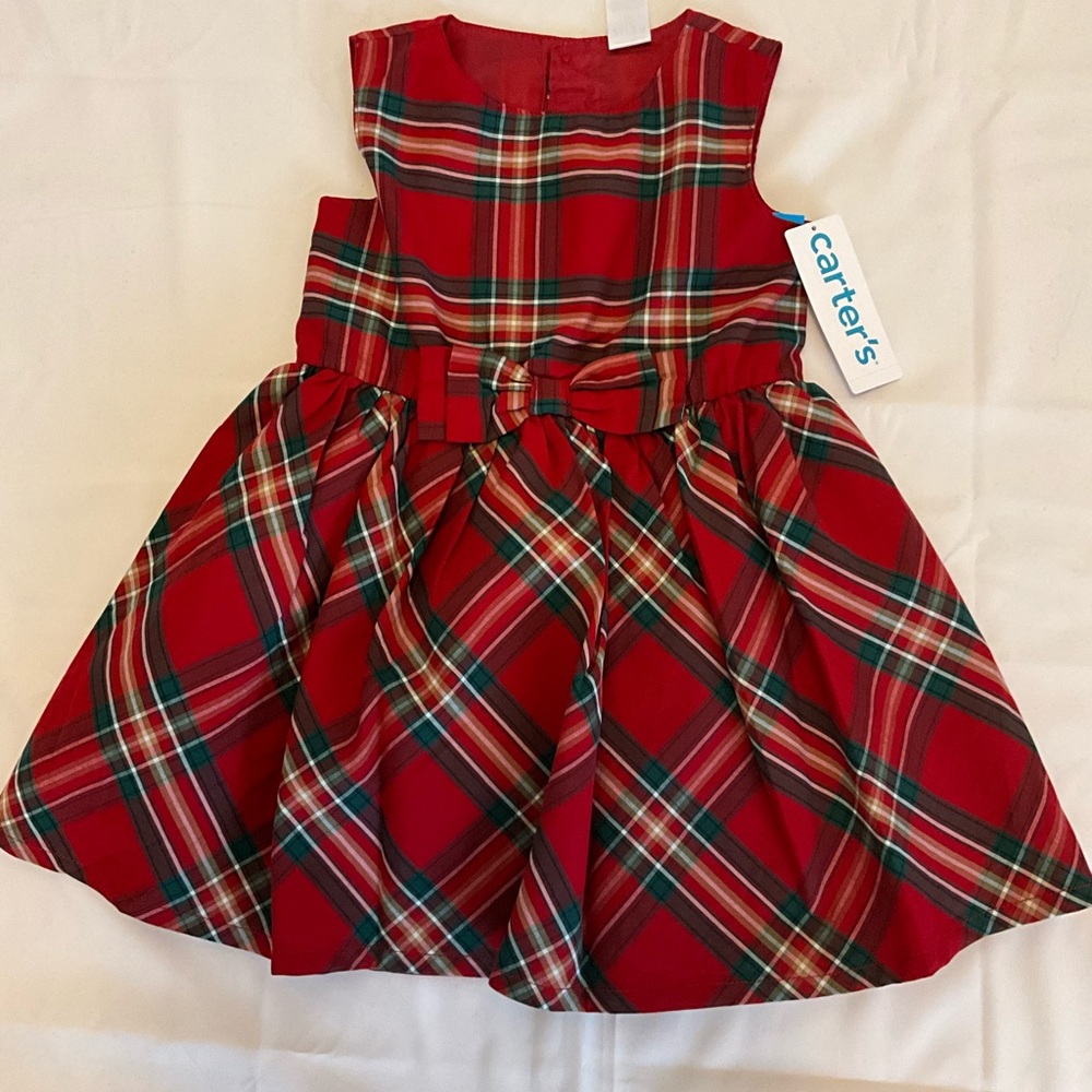 Red Plaid Dress by Carter’s